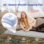 Ultralight Inflatable Sleeping Pad – Insulated Camping Mat 70.9 × 23.6in - Image 2
