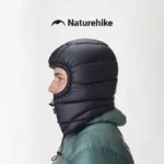 Thermal Goose Down Winter Hat – Windproof Outdoor Beanie with Drawstring - Image 6