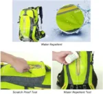 40L Water-Resistant Travel Backpack – Camping, Hiking, Trekking, Climbing & Laptop Daypack for Men & Women - Image 6