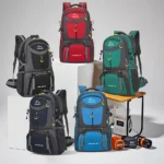 Men’s Large Capacity Outdoor Backpack – Polyester Mountaineering & Sports Bag - Image 2
