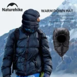 Thermal Goose Down Winter Hat – Windproof Outdoor Beanie with Drawstring - Image 4