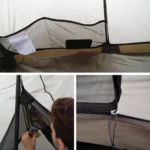 4-6 Person Ranch Fire Teepee Tent – Winter Hot Tent with Stove Jack, Waterproof & Windproof - Image 6