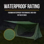 Ultralight Bushcraft Shelter 2.0 – Lightweight 2-Person Camping Tent with Porch - Image 5