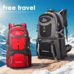 Men’s Large Capacity Outdoor Backpack – Polyester Mountaineering & Sports Bag