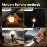 Camping Tripod Lamp – Portable Multifunctional Flashlight & Tent Light - Image 5
