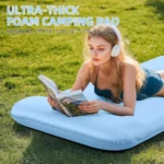Ultra-Thick Memory Foam Sleeping Pad – 3.1" Insulated Camping Mattress with Easy Inflate/Deflate - Image 5