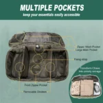 LQARMY Molle Tactical Backpacks – 30L / 50L / 80L Outdoor Mountaineering & Duffel Bags for Hiking, Camping & Travel - Image 5