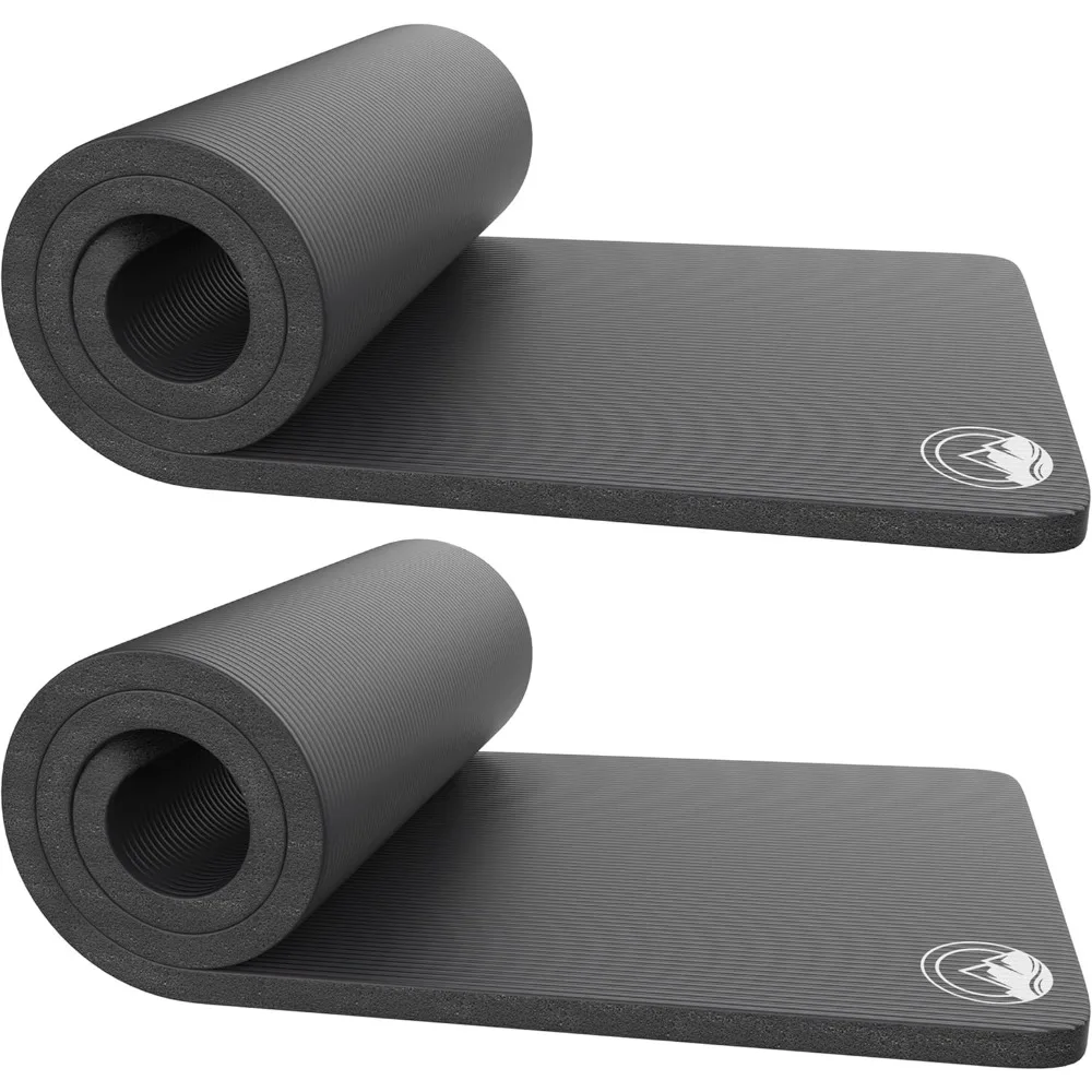 kf-Sf58a8c80c18147b0a837e42bdf5c61cdG Foam Camping Sleeping Pad – 1.25" Waterproof Lightweight Sleep Mat with Carry Straps - Image 1
